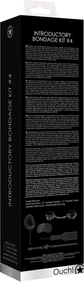 Zestaw do zniewolenia dla początkujących #4 Ouch! by shots Ouch! by Shots Zestaw do zniewolenia dla początkujących #4 Ouch! by shots Ouch! by Shots