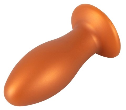 ANOS - Miękka Wtyczka Analna Z Przyssawką 16 CM Pomarańczowa ANOS ANOS - Miękka Wtyczka Analna Z Przyssawką 16 CM Pomarańczowa ANOS