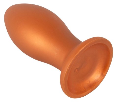 ANOS - Miękka Wtyczka Analna Z Przyssawką 21 CM Pomarańczowa ANOS ANOS - Miękka Wtyczka Analna Z Przyssawką 21 CM Pomarańczowa ANOS