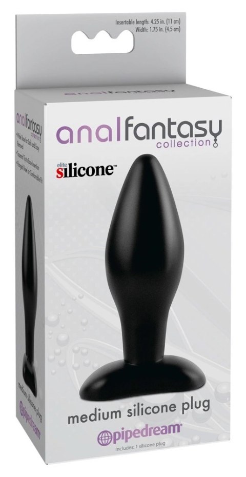 Analfantasy - Stożkowy Korek Analny Czarny 12 Cm Analfantasy collection Analfantasy - Stożkowy Korek Analny Czarny 12 Cm Analfantasy collection