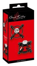 Bad Kitty - Zaciski Na Sutki Z 4 Śrubami Czarne Bad Kitty