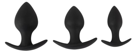 Black Velvets - 3-Częściowy Zestaw Do Treningu Analnego Black Velvets Black Velvets - 3-Częściowy Zestaw Do Treningu Analnego Black Velvets
