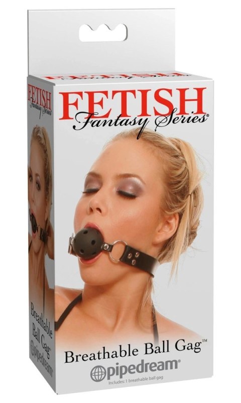 Fetish Fantasy Series - Knebel Do Ust Kulkowy Czarny Fetish Fantasy Series