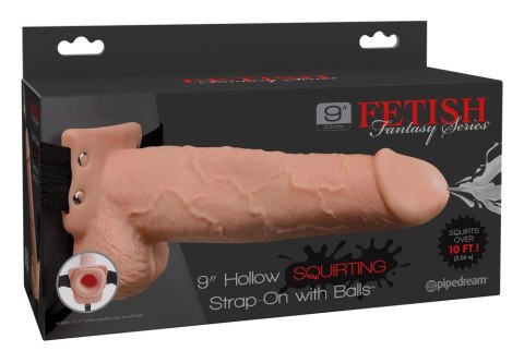 Fetish Fantasy Series - Strap-On Z Pustym Naturalnym Dildo I Wytryskiem 25.4cm Fetish Fantasy Series Fetish Fantasy Series - Strap-On Z Pustym Naturalnym Dildo I Wytryskiem 25.4cm Fetish Fantasy Series