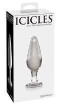 Icicles - Ekskluzywny Szklany Korek Idealny Do Masażu Icicles