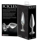 Icicles - Ekskluzywny Szklany Korek Idealny Do Masażu Icicles
