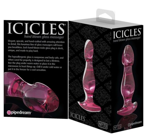 Icicles - Ekskluzywny Szklany Korek Idealny Do Masażu Icicles Icicles - Ekskluzywny Szklany Korek Idealny Do Masażu Icicles