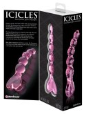 Icicles - Kulkowe Szklane Dildo Z Serduszkiem Icicles