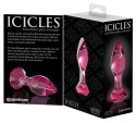 Icicles - Szklany Korek Analny W Kształcie Stożka Icicles
