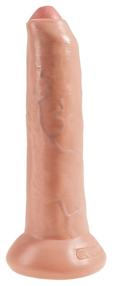 King Cock - Realistyczne Dildo Z Ruchomym Napletkiem 23 CM Jasny Kolor Skóry King Cock King Cock - Realistyczne Dildo Z Ruchomym Napletkiem 23 CM Jasny Kolor Skóry King Cock