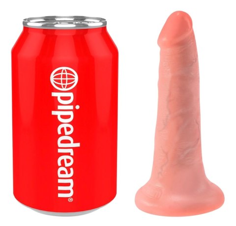 King Cock - Realistyczne Elastyczne Dildo Z Przyssawką 13 CM Jasny Kolor Skóry King Cock King Cock - Realistyczne Elastyczne Dildo Z Przyssawką 13 CM Jasny Kolor Skóry King Cock