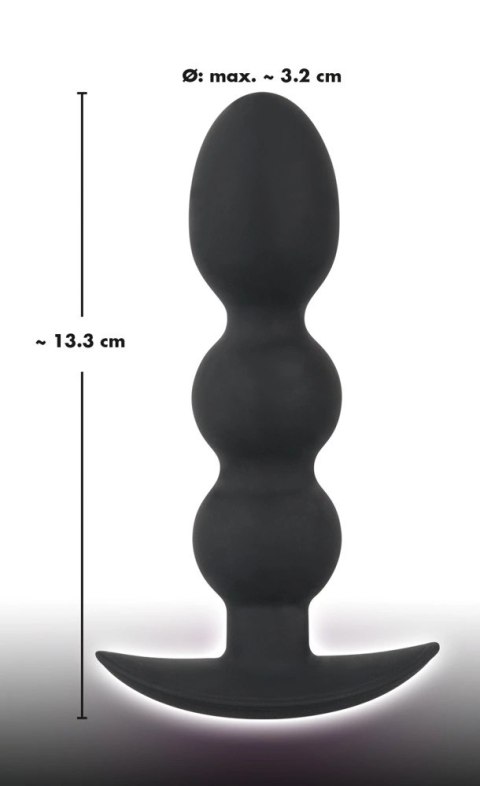 Koraliki Analne Z Podstawką 145g - Black Velvets Black Velvets Koraliki Analne Z Podstawką 145g - Black Velvets Black Velvets