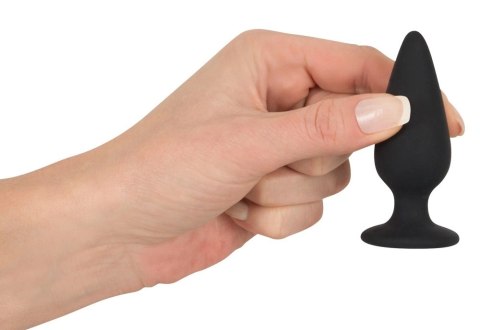 Korek Analny Stożkowy Ciężki Mały(7,8cm) - Black Velvets Black Velvets Korek Analny Stożkowy Ciężki Mały(7,8cm) - Black Velvets Black Velvets