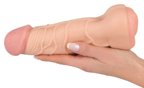 Nature Skin - 2in1 Realistyczny Penis Z Otworem Anusa 21cm Nature Skin Nature Skin - 2in1 Realistyczny Penis Z Otworem Anusa 21cm Nature Skin