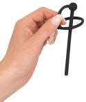 Penisplug - Dylator Z Kulką I Pierścieniem Na Żołądź Czarny Penisplug
