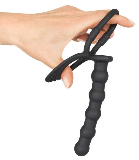Pierścień Na Penisa I Jądra Z Analnym Dildo - Black Velvets Black Velvets Pierścień Na Penisa I Jądra Z Analnym Dildo - Black Velvets Black Velvets