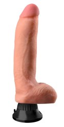 Real Feel Deluxe - Naturalny Wibrator Z Żyłami I Żołędziem 20cm Real Feel Deluxe
