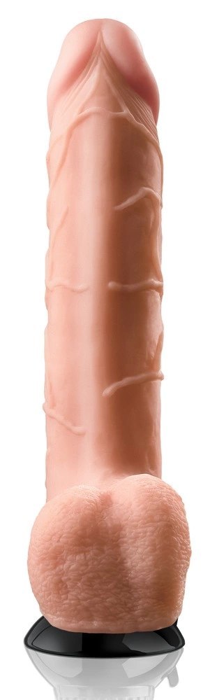 Real Feel Deluxe - Naturalny Wibrator Z Żyłami I Żołędziem 27cm Real Feel Deluxe Real Feel Deluxe - Naturalny Wibrator Z Żyłami I Żołędziem 27cm Real Feel Deluxe