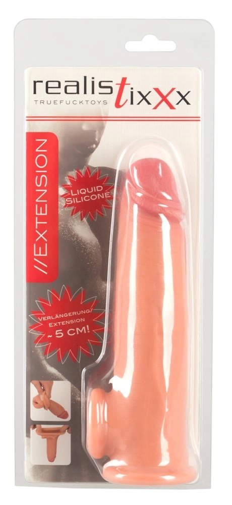 Realistixxx - Realistyczna Nakładka Na Penisa 19cm Realistixxx Realistixxx - Realistyczna Nakładka Na Penisa 19cm Realistixxx