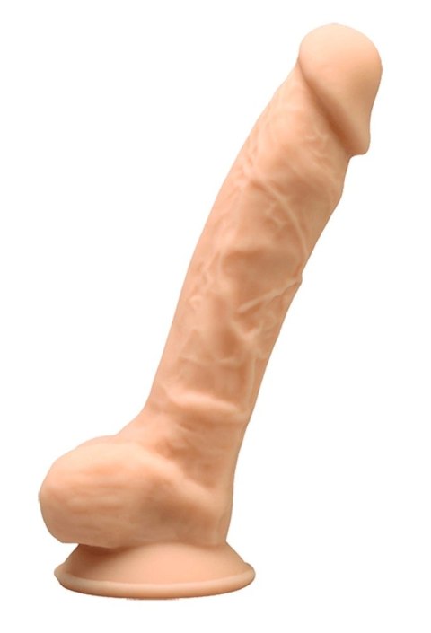 Silexd - Realistyczne Dildo Z Żyłami Żołędziem I Jądrami Cieliste 18.8cm SILEXD Silexd - Realistyczne Dildo Z Żyłami Żołędziem I Jądrami Cieliste 18.8cm SILEXD