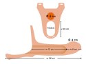 You2Toys - Silikonowe duże dildo na pasku You2Toys