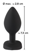 You2Toys - Silikonowy korek analny - diamentowe serce You2Toys
