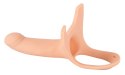 You2Toys - Średnie, silikonowe dildo na pasku You2Toys