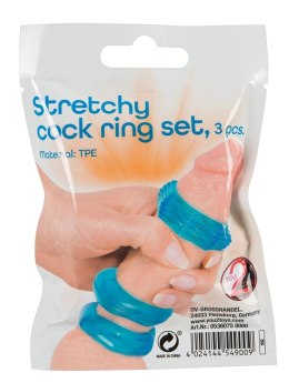 You2Toys - Zestaw elastycznych pierścieni erekcyjnych - 3 sztuki You2Toys