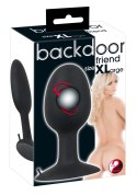 Backdoor Friend - Okrągła Zatyczka Analna Z Kulką W Środku - Duża Xl/Backdoor Friend Xl Backdoor Friend