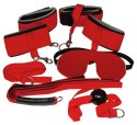 Bad Kitty - Zestaw BDSM Do Krępowania Czerwony Bad Kitty