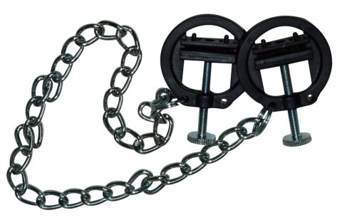 Fetish Collection - Łańcuch Z Zaciskami Śrubowymi Na Sutki Fetish Collection Fetish Collection - Łańcuch Z Zaciskami Śrubowymi Na Sutki Fetish Collection