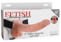 Fetish Fantasy Series - Strap-On Z Naturalnym Zakrzywionym Cielistym Dildo Fetish Fantasy Series