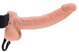 Fetish Fantasy Series - Strap-On Z Naturalnym Zakrzywionym Cielistym Dildo Fetish Fantasy Series