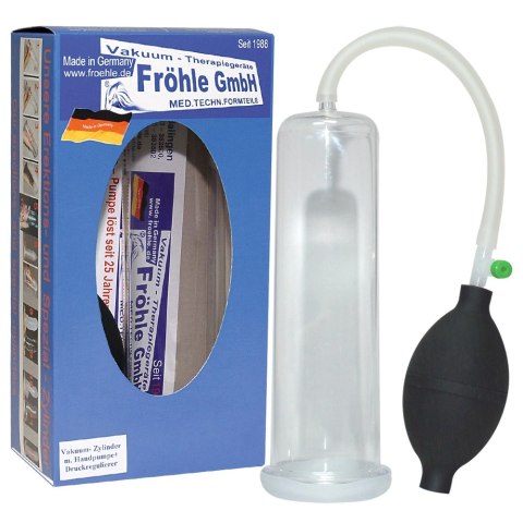 Frohle - Przezroczysta Pompka Do Penisa L 20cm Fröhle Frohle - Przezroczysta Pompka Do Penisa L 20cm Fröhle