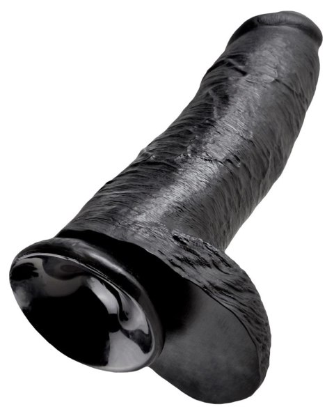 King Cock - Realistyczne Dildo Z Jądrami Czarne 30 CM King Cock King Cock - Realistyczne Dildo Z Jądrami Czarne 30 CM King Cock