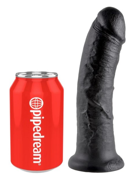 King Cock - Realistyczne Dildo Z Żyłkami I Przyssawką 20 CM Czarny Kolor Skóry King Cock King Cock - Realistyczne Dildo Z Żyłkami I Przyssawką 20 CM Czarny Kolor Skóry King Cock