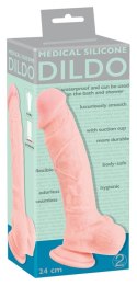 Medical Silicone - Medyczne Silikonowe Dildo 24cm Medical Silicone