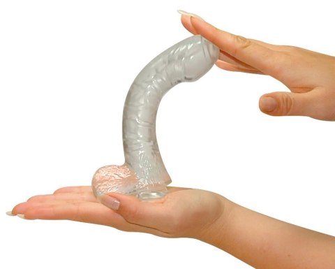 NMC - Naturalne Dildo Elastyczne W Kolorze Białym 17cm NMC NMC - Naturalne Dildo Elastyczne W Kolorze Białym 17cm NMC