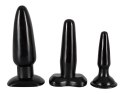 NMC - Zestaw 3 Plugów Analnych Mini/Medium/Maxi Plug NMC