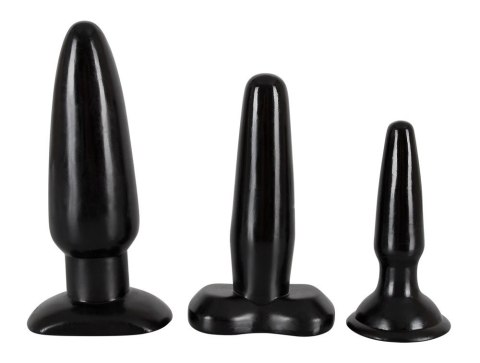 NMC - Zestaw 3 Plugów Analnych Mini/Medium/Maxi Plug NMC NMC - Zestaw 3 Plugów Analnych Mini/Medium/Maxi Plug NMC