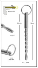 Penisplug - Dilator Z Pierścieniem Do Stymulacji Cewki Moczowej Penisplug