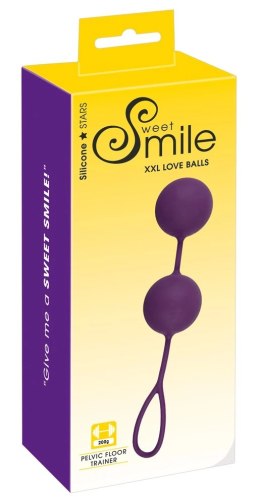 Sweet Smile - Fioletowe Kulki Miłosne Xxl 200g Sweet Smile