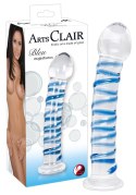 You2Toys - Dildo szklane, prążkowane You2Toys