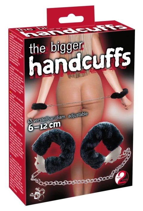 You2Toys - Kajdanki futrzane na łańcuszku 6-12 cm You2Toys You2Toys - Kajdanki futrzane na łańcuszku 6-12 cm You2Toys