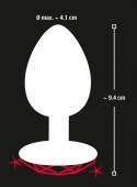 You2Toys - Korek analny - diament czerwony - duży You2Toys