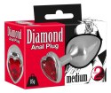 You2Toys - Korek analny - diament czerwony - średni You2Toys