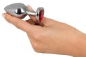You2Toys - Korek analny - diament czerwony - średni You2Toys
