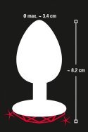 You2Toys - Korek analny - diament czerwony - średni You2Toys
