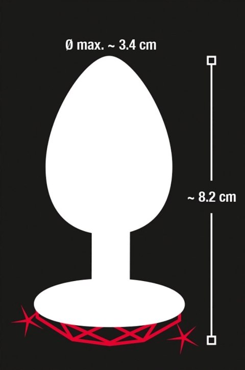 You2Toys - Korek analny - diament czerwony - średni You2Toys You2Toys - Korek analny - diament czerwony - średni You2Toys