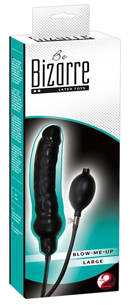 You2Toys - Lateksowe dildo z pompką You2Toys